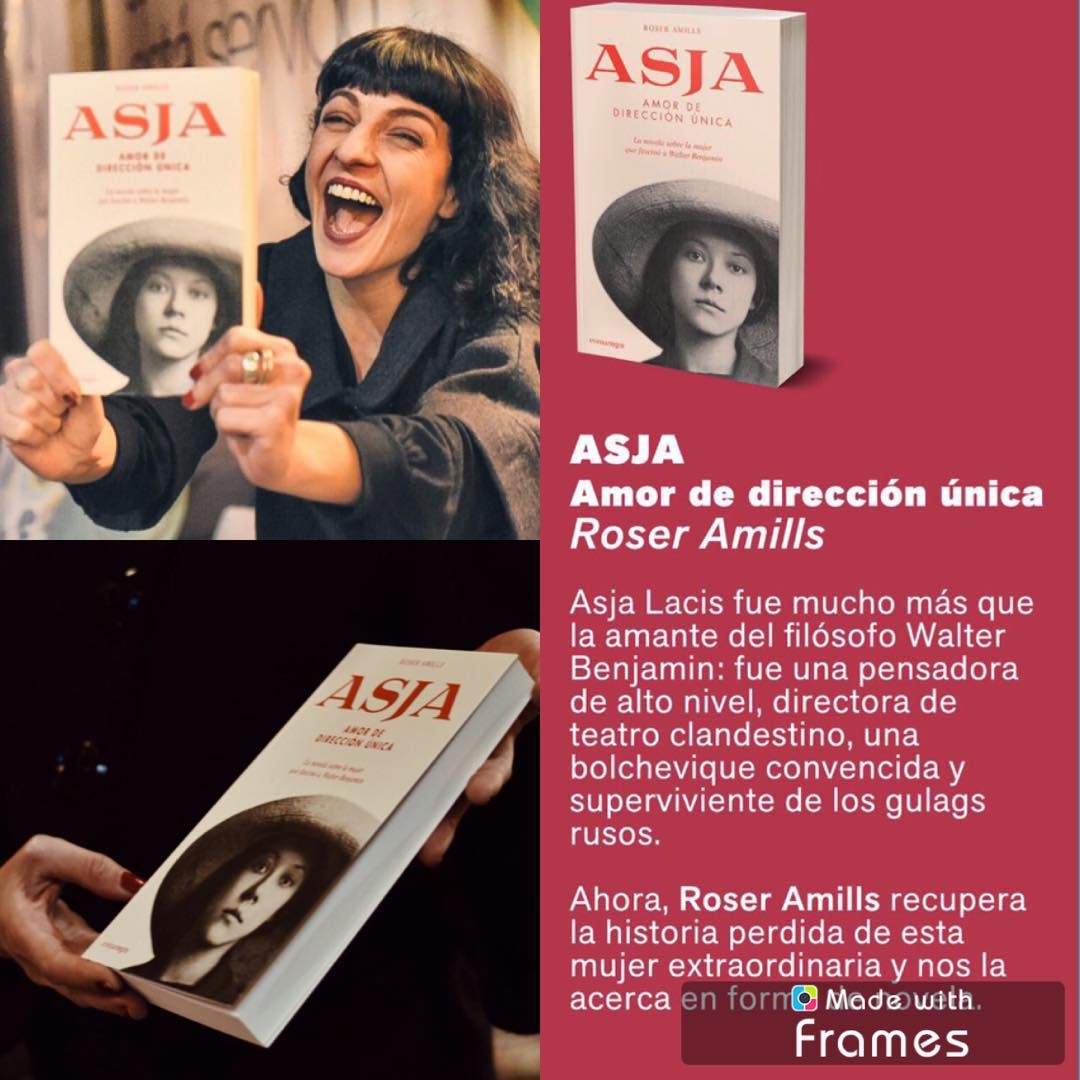 Novela de roser amills sobre la dramaturga letona Asja Lacis