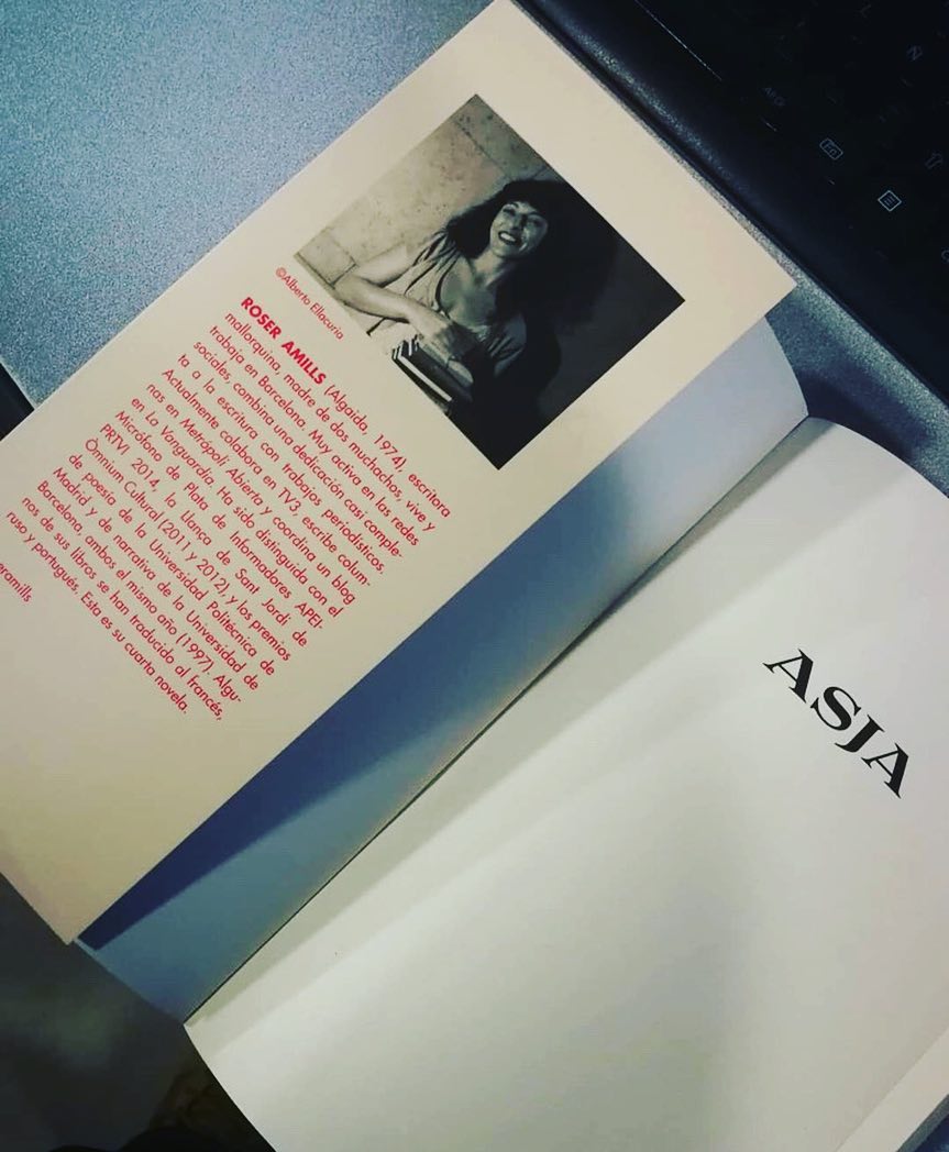 Novela sobre Asja Lacis, de Roser Amills, dedicada