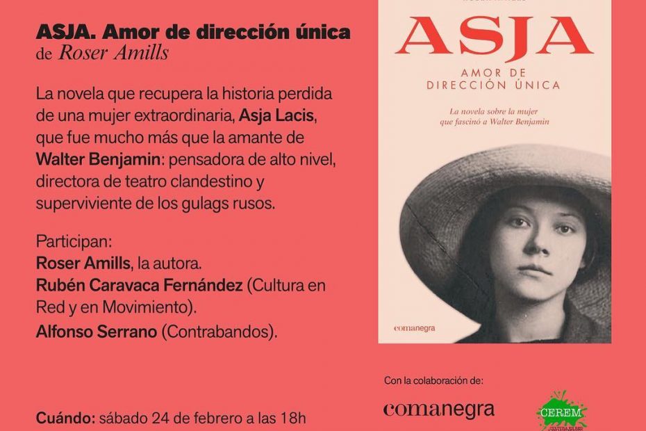 Presentacion de la novela Asja en la libreria 1000 Contrabandos de Madrid