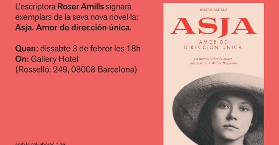 Presentacion de la novela de roser amills en gallery hotel bcn