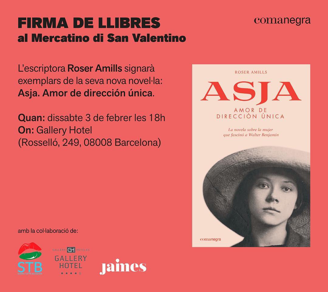 Presentación de la novela de roser amills en gallery hotel bcn