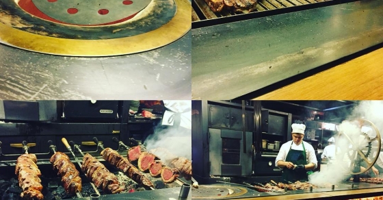 Roser Amills en el restaurante Amazonico de Madrid