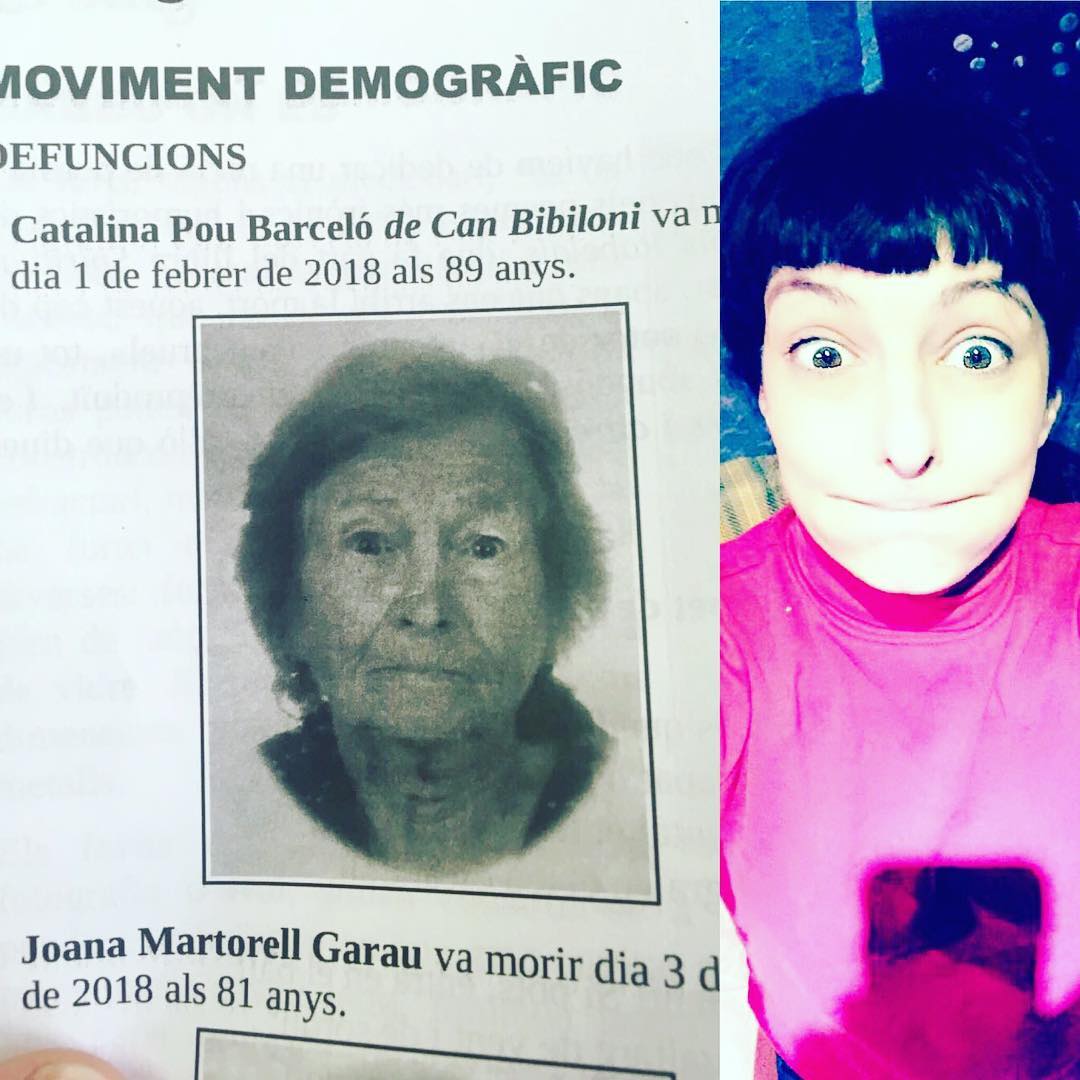 Abuela materna de Roser Amills, Catalina Pou Barcelo