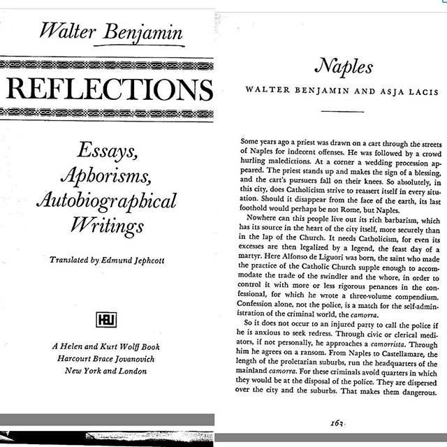 Asja lacis y Walter Benjamin, escribir a cuatro manos