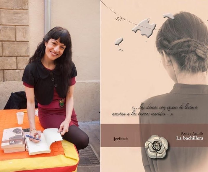 Roser Amills dedica su novela La bachillera