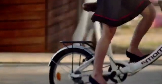 roser amills en bicicleta