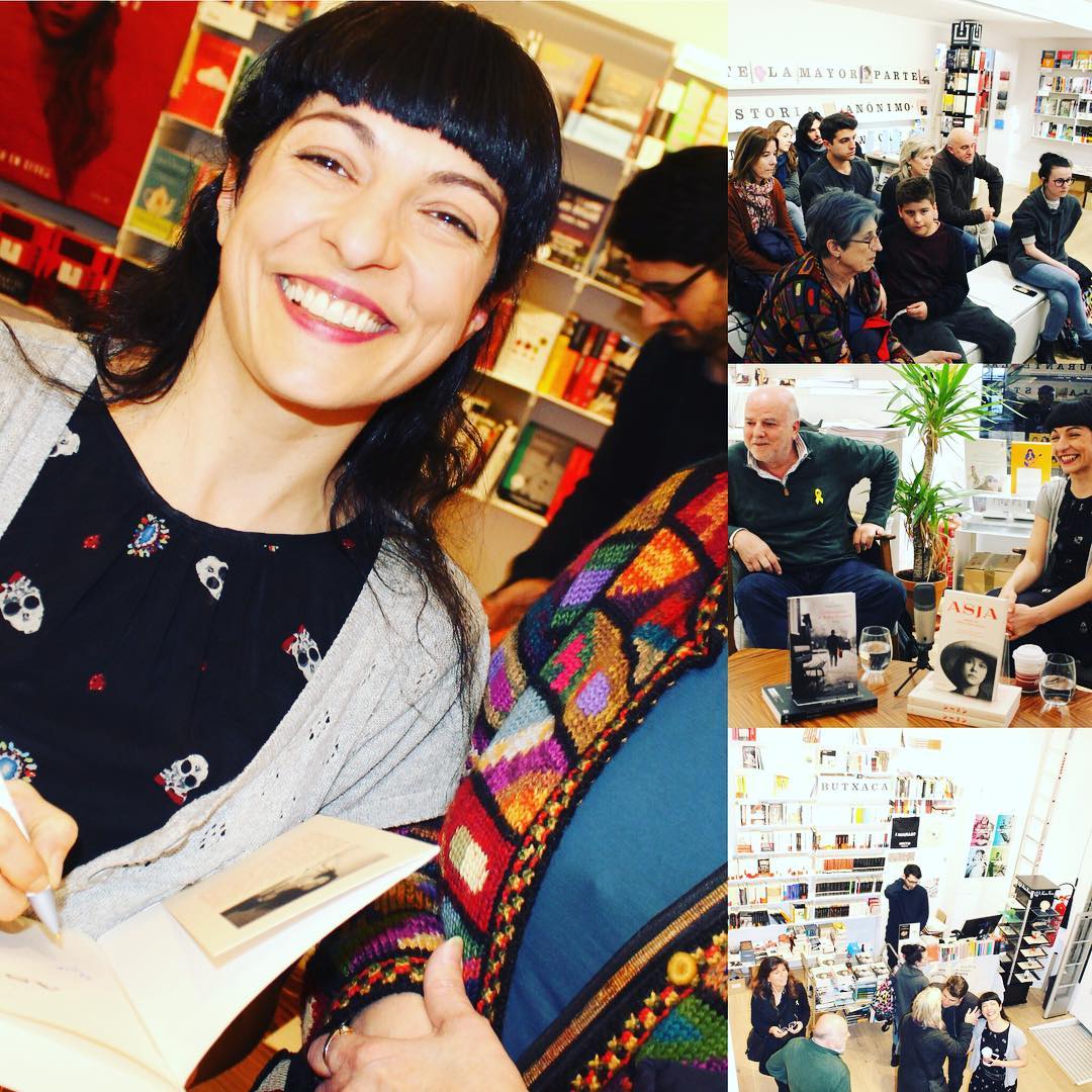 roser amills fotos de Mario Jaime Zareceansky de la presentación de ayer en malpaso libreria