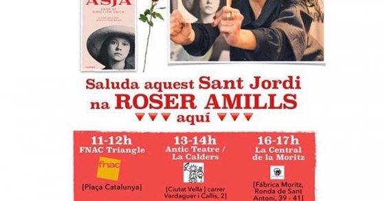Dónde y a qué hora firma Roser Amills este Sant Jordi 2018 - Roser Amills, escritora mallorquina