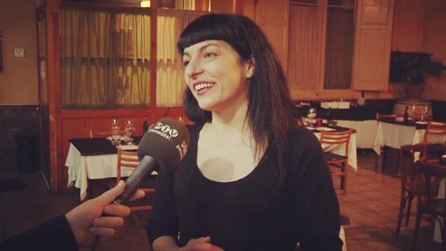 Roser Amills entrevistada por @laiaparetas de Penedès TV per explicar el que vam fer amb @visitaavinyonet i la nit de #Visexual a #Cantallops #Microvi2018 #sexeivi #sexandwine