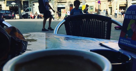 Café y mirador :)) - Roser Amills, escritora mallorquina
