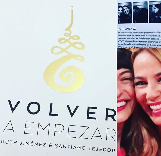 libro de Ruth Jimenez y santiago Tejedor "Volver a empezar"