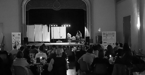 Roser amills espectaculo visita avinyonet nit de Visexual a Cantallops Microvi 2018