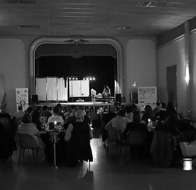 Roser amills espectaculo visita avinyonet nit de Visexual a Cantallops Microvi 2018