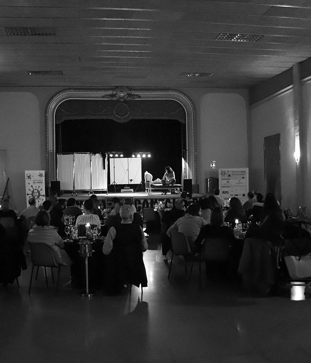 Roser amills espectáculo visita avinyonet nit de Visexual a Cantallops Microvi 2018