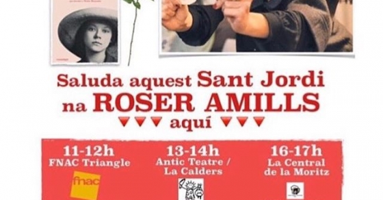 Roser Amills firmas de Sant Jordi 2016
