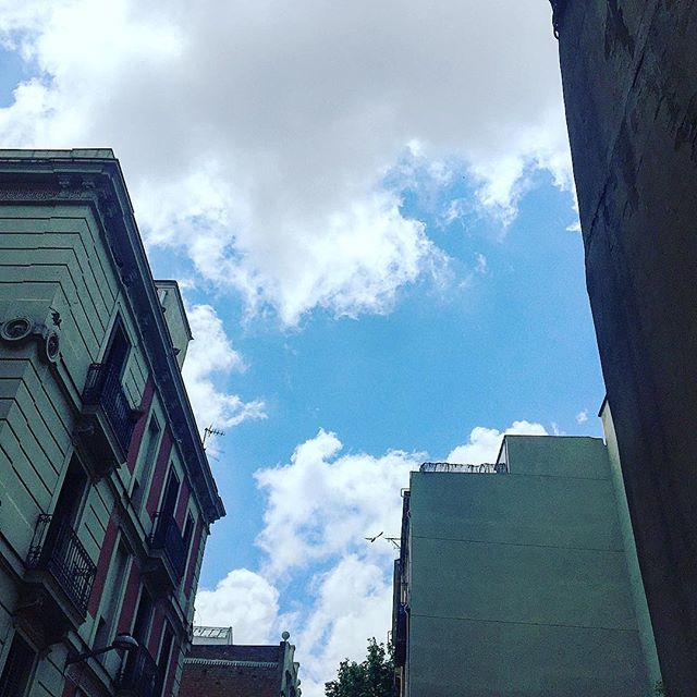 Con la descripción de las nubes debería darme mucha prisa, en una milésima de segundo dejan de ser ésas y empiezan a ser otras. #wislawaszymborska