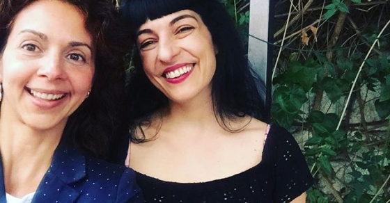 roser amills con Ana Lezcano, pronto podreis ver la entrevista sobre asja lacis en agente k