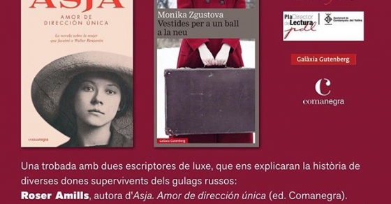 Roser Amills i Monika Zgustova presenten les seves novel.les a Cerdanyola, llibreria Efora