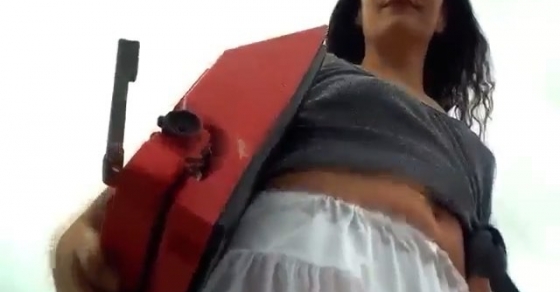 Roser Amills maquina de escribir