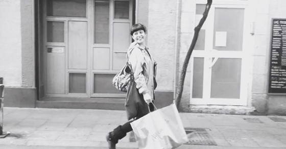 roser amills paseando