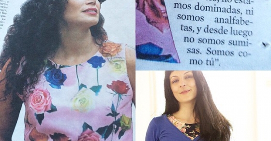 roser amills y joumana haddad comparten vestido y cinturon