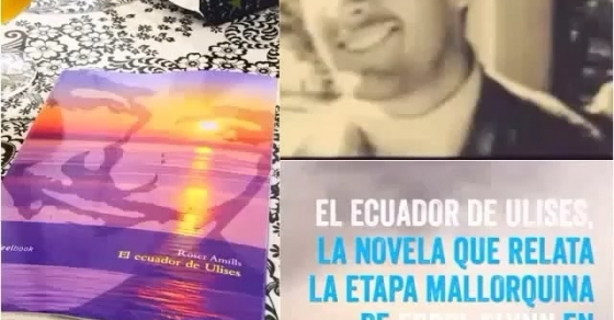 #elecuadordeulises: la novela de roser amills que relata la estancia de Errol Flynn en Mallorca en los años 50