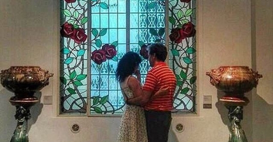 Foto con David Gau en nuestra visita al mac cerdanyola