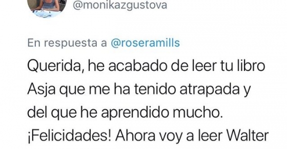 Monika Zgustova escribre sobre la novela de roser amills