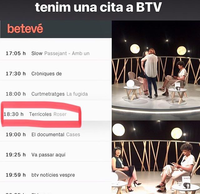 Roser Amills, entrevista a Beteve