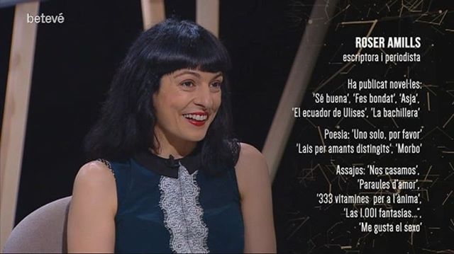 Roser Amills fa vint anys que lluita per explicar històries, i la meravellosa Tània Safura Adam en va voler parlar així al programa Terrícoles de betevé. Gràcies.