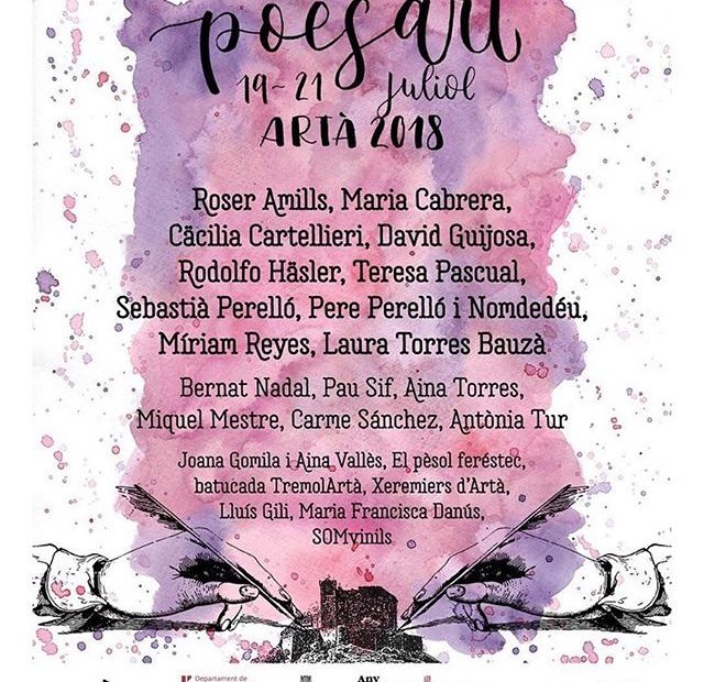 Roser Amills festival Poesart d'Arta