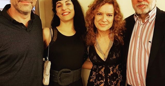 Roser Amills y David visitan BCN Smile, atendidos por Natali Mer