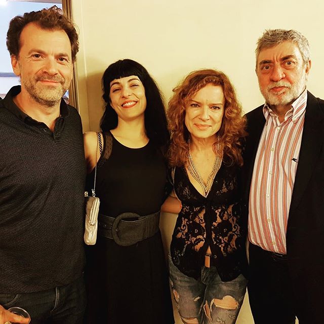 Roser Amills y David visitan BCN Smile, atendidos por Natalí Mer