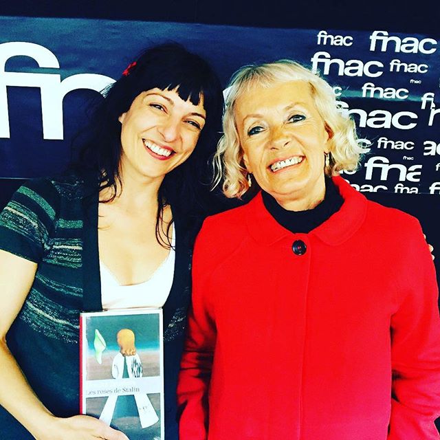 Roser Amills comparte y agradece el valioso comentario de Monika Zgustova sobre su novela de Asja Lacis y Walter Benjamin 5 roser amills y monika zgustova