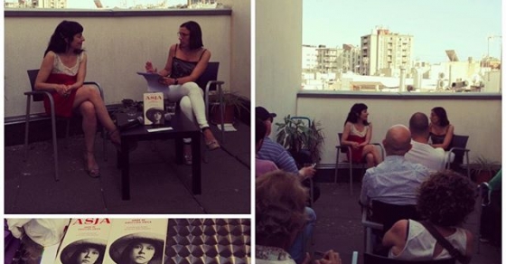 Roser presenta su novela sobre asja lacis en la sede de UGT de barcelona