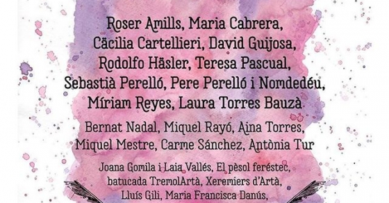 Del 19 al 21 de juliol a #Artà el #PoesArt2018 Mirau quin cartell, vos esperam!!! - Roser Amills, escritora mallorquina
