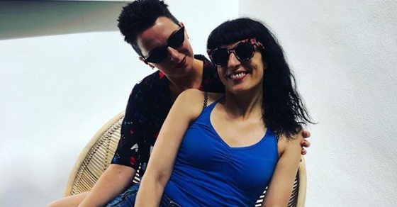 roser amills #emmanuelle amb na @bel_olid presidenta de l’AELC i escriptora, traductora i profesora de llengua, literatura i #bonesmaneres meravellós @festival_poesart a Artà #PoésArt2018 #poesia #festivaldepoesia #poetry #poetryfestival #talentib #arta #mallorca #summer #estiu #vi #wine #poetrylovers #poetrygram #poetryisnotdead #poetryislove