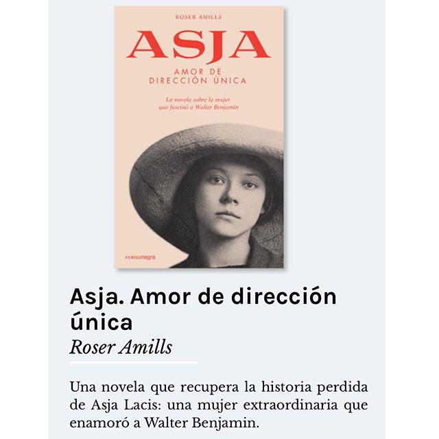 Asja lacis, novela de roser amills