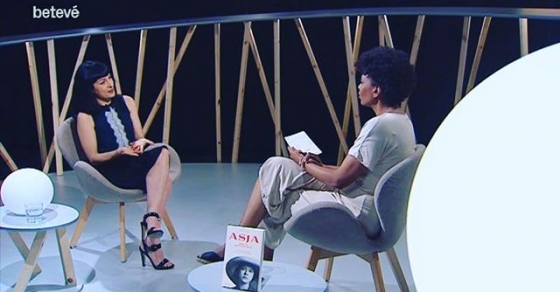 Dones, millorem el món! #asjalacis #escritora #alegria 1 Entrevista de Tania Adam en BTV a Roser Amills para hablar de Asja Lacis