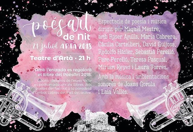 Programa Festival poesart 2018