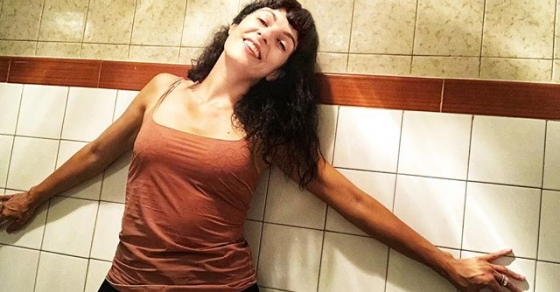 Roser Amills con camiseta de TCN Barcelona