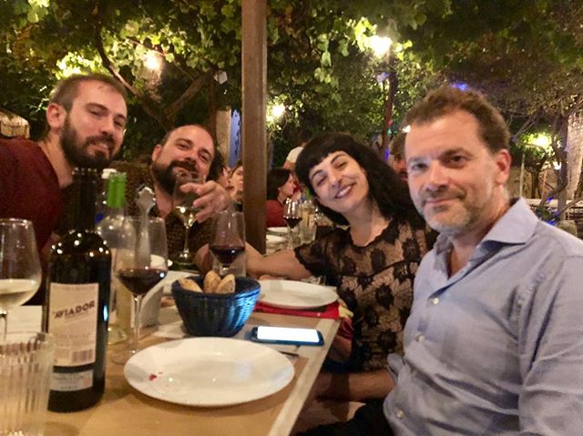 Som a sa taula bona @yvesuag @pau_vadell @pcarboxifre 🙋-‍♀-