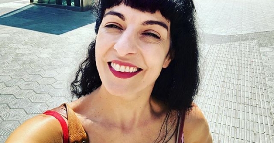 Roser Amills, escritora Mallorquina, en Barcelona