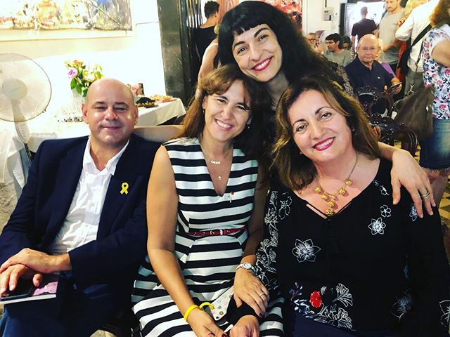 roser amills PoésArt amb laura borras, Fanny Tur Riera, joan elies adell