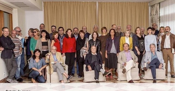 roser amills acabo de saber que ha muerto el escritor, ensayista, pintor, poeta y periodista Vicente Verdú. Foto de #conversesformentor, donde admiré su sabiduría, timidez y bondad