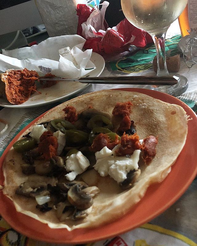 Crepes caseras del novio francés