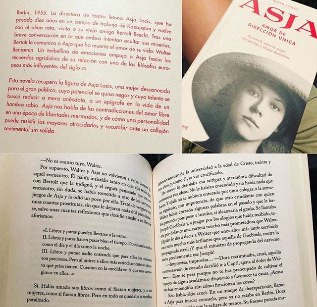 Fragmento de la novela sobre Asja Lacis de Roser Amills