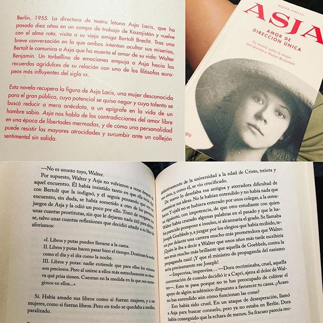 Fragmento de la novela sobre Asja Lacis de Roser Amills