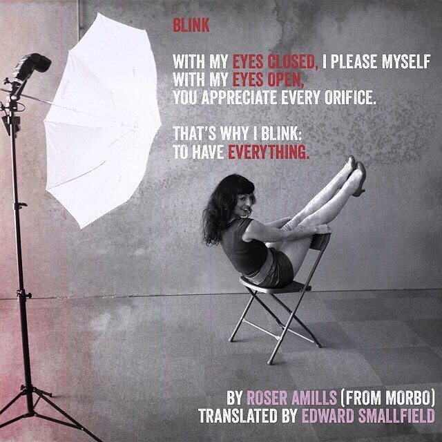 Poema de roser amills traducido al inglés por Ed Smallfield