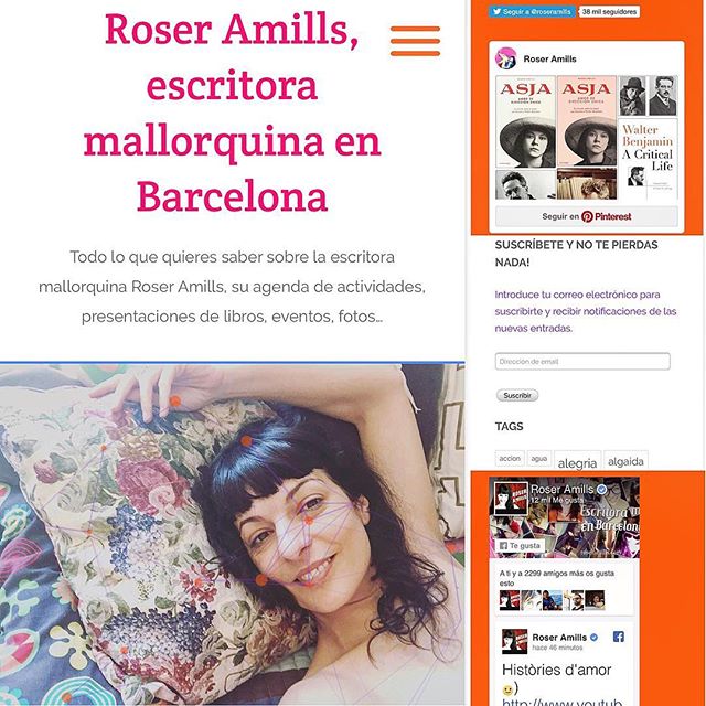 Roser Amills anuncia la nueva versión de roseramills.com, más rápida y accesible